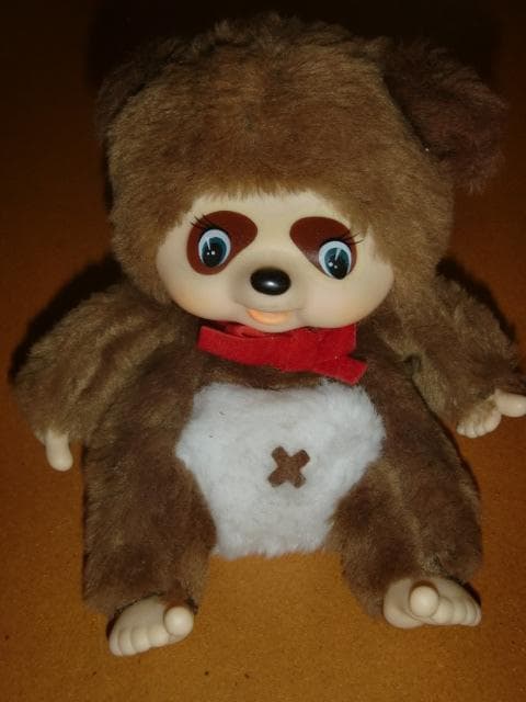 昭和レトロ !モンチッチ 友達 タヌタヌ 人形 タヌキ たぬき 激レア！