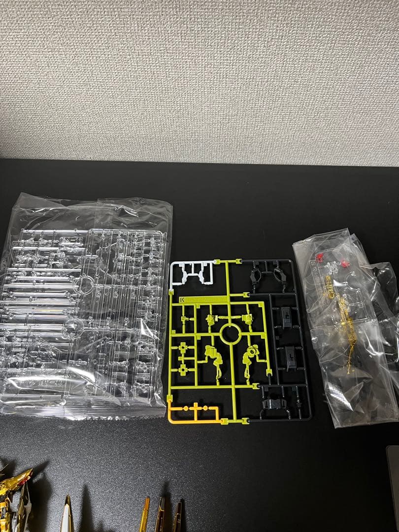 RG アカツキガンダム　素組み　オオワシ＆シラヌイ　その他セット