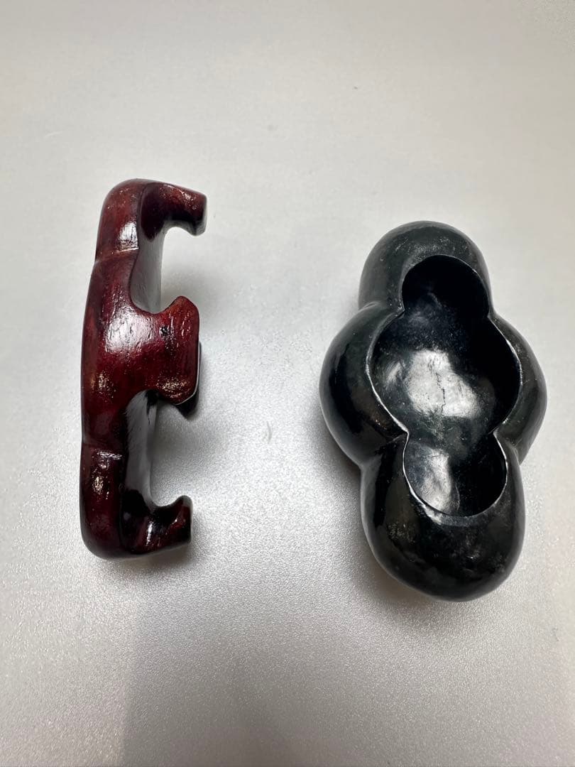 中国 碧玉 刻 筆洗 文房四宝