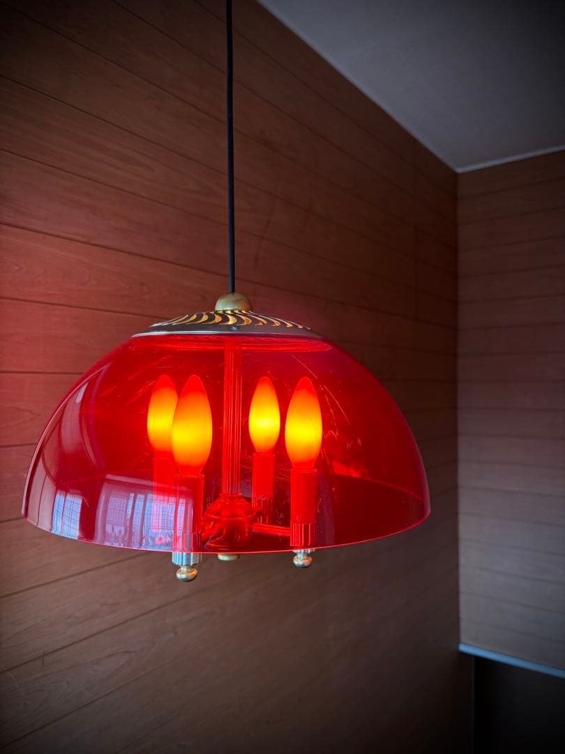 昭和レトロ ペンダントライト レトロポップ レトロカラー ビンテージ