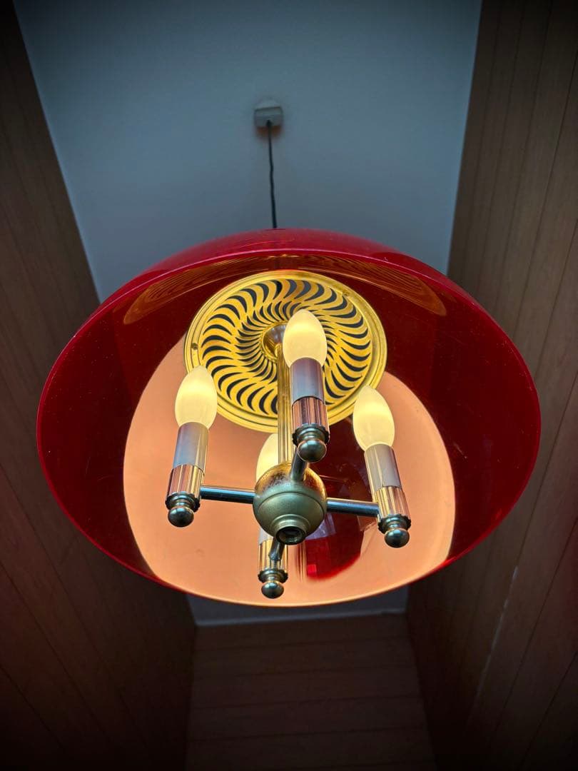 昭和レトロ ペンダントライト レトロポップ レトロカラー ビンテージ