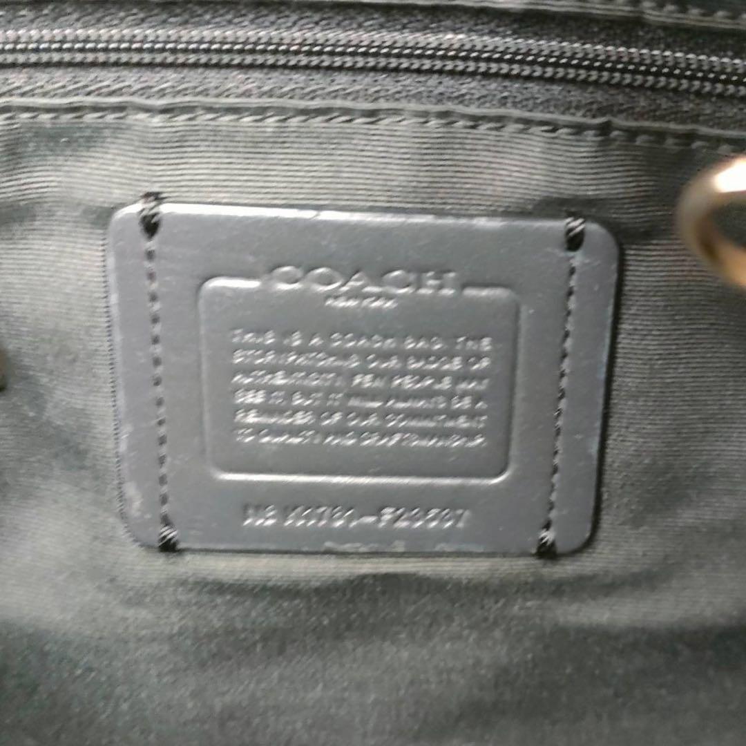 45 COACH コーチ　レザー　2WAY ハンドバッグ　ショルダーバッグ