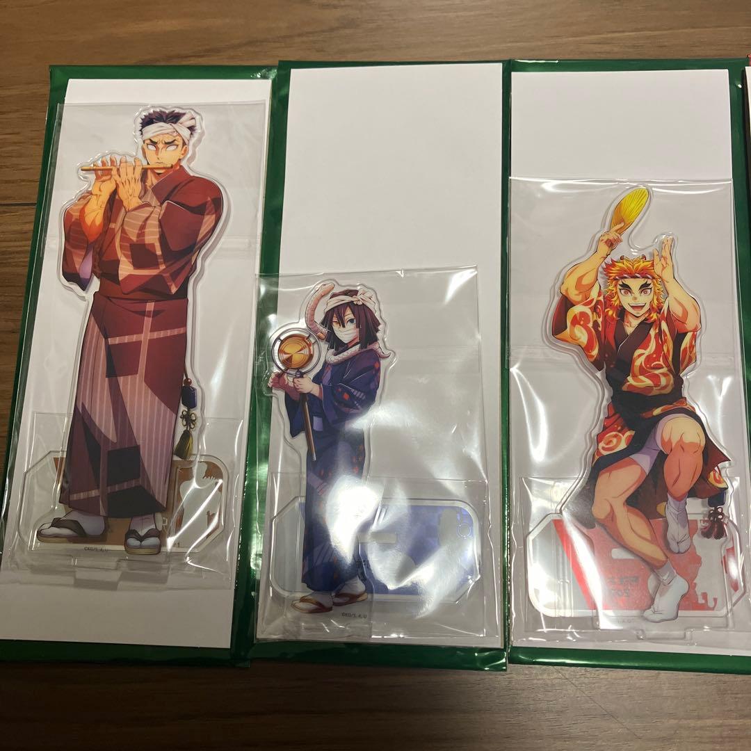 鬼滅の刃　阿波踊り2025 アクスタ　アクリルスタンド　6体セット　煉獄　炭治郎