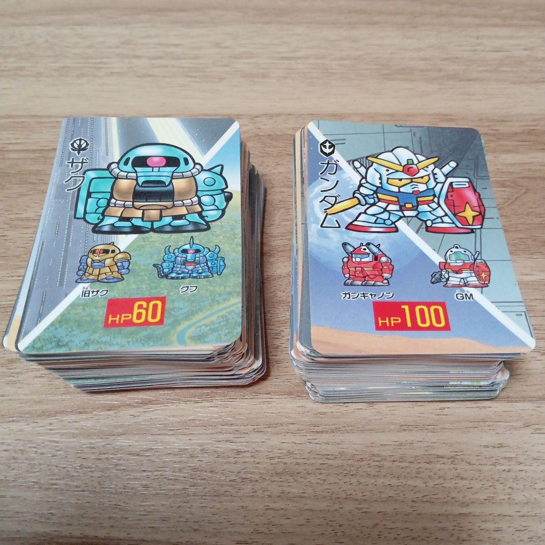 業務ゲーム機用景品　SDガンダム戦士 カードダス１BOX　バンプレスト パート2