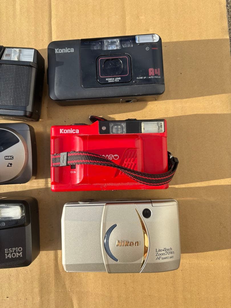 コンパクトフィルムカメラ6点セット まとめ ●ジャンク品