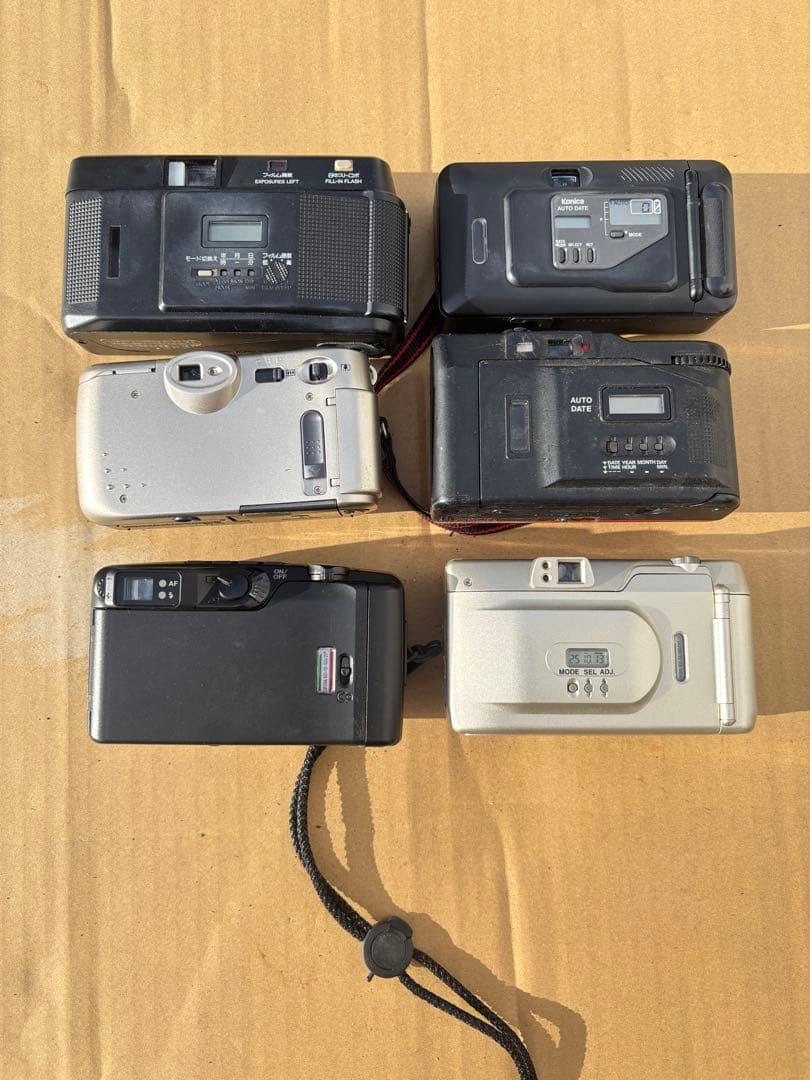 コンパクトフィルムカメラ6点セット まとめ ●ジャンク品
