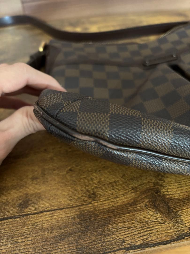 ルイヴィトン　ダミエパターン ブラウンショルダーバッグ