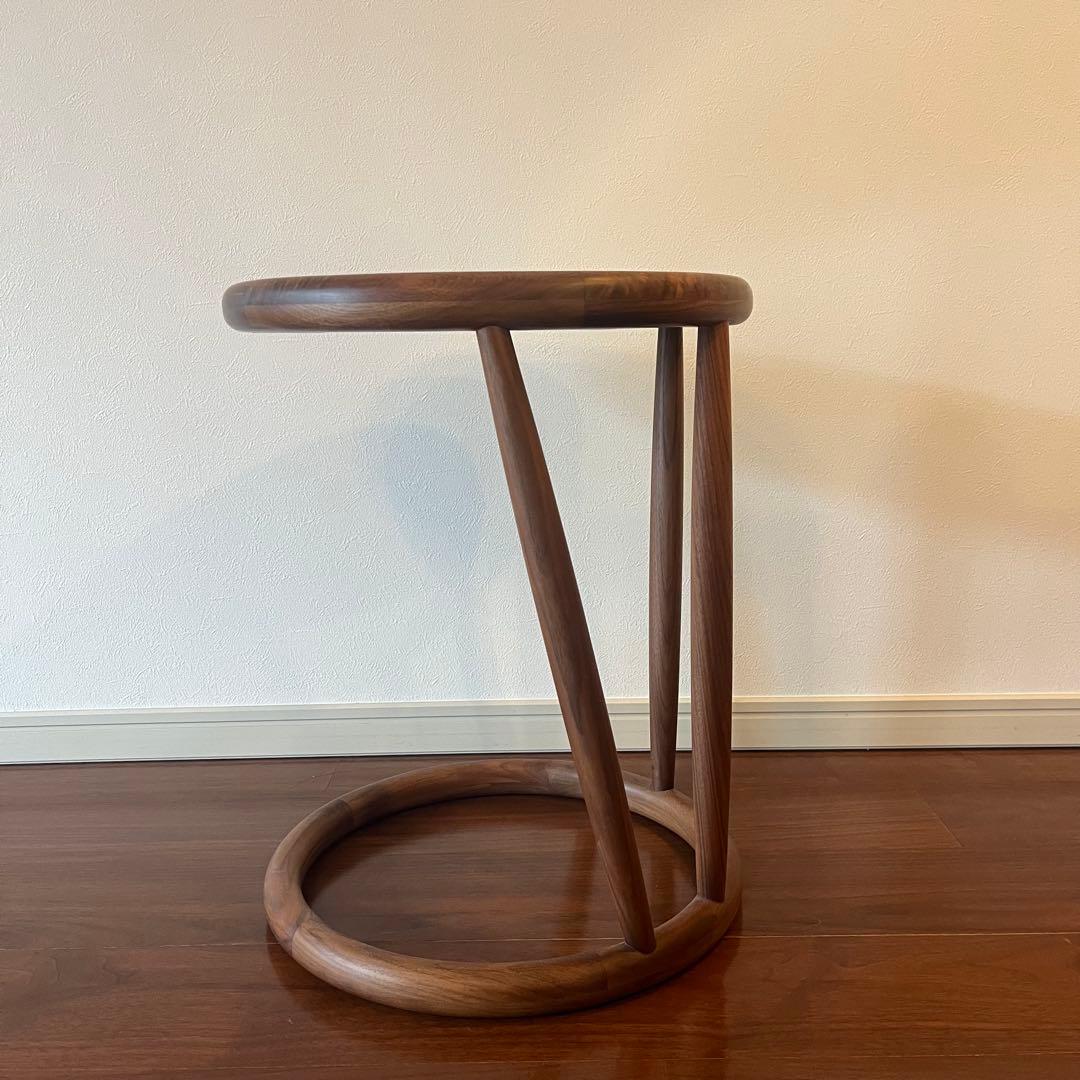 amocc nyubel サイドテーブル ウォールナット