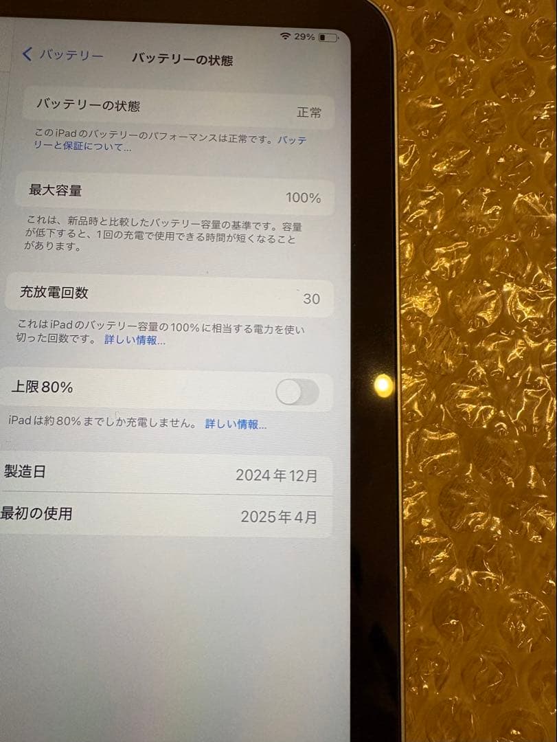 iPad本体 Apple iPad mini (A17 Pro) 128GB