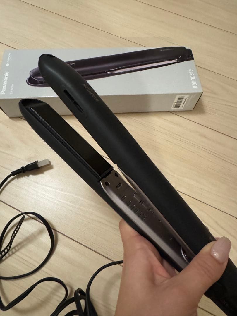 Panasonic ストレートヘアアイロン EH-HS9J ブラック