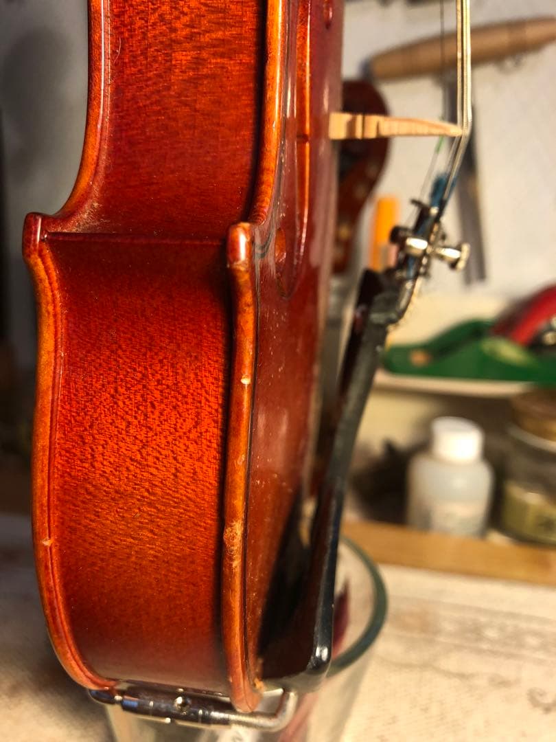 【駒&魂柱調整済】Suzuki分数バイオリンNo220 1/10 1988