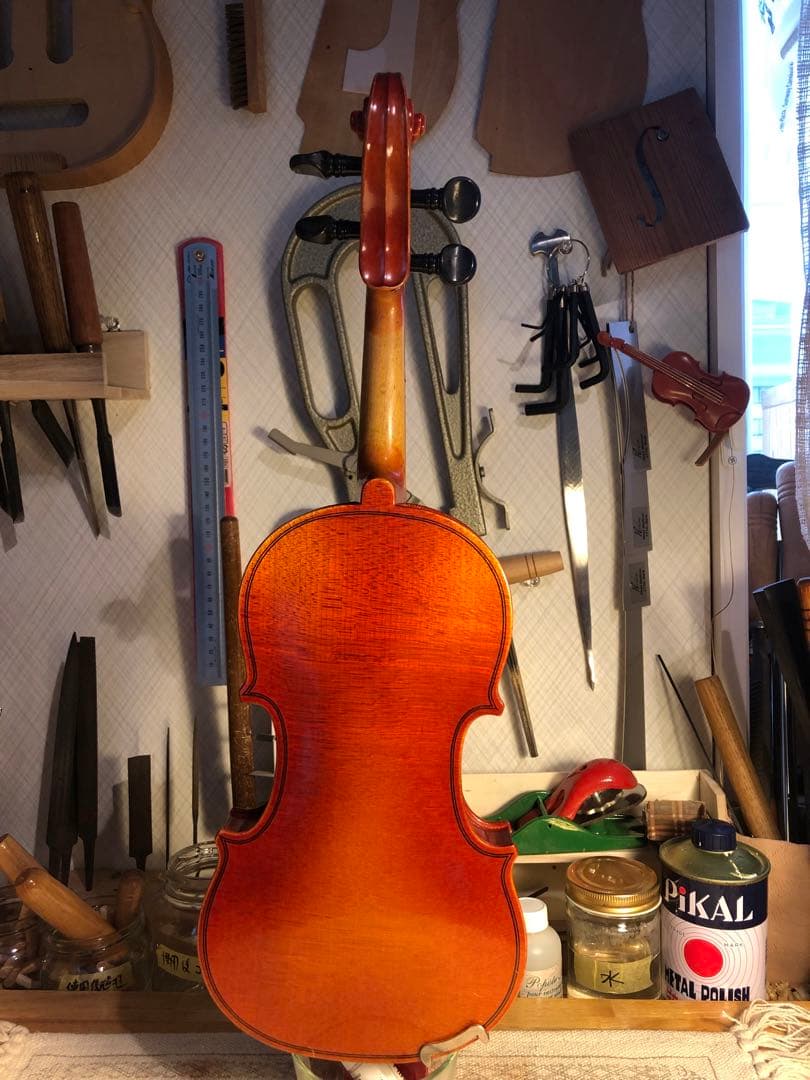 【駒&魂柱調整済】Suzuki分数バイオリンNo220 1/10 1988