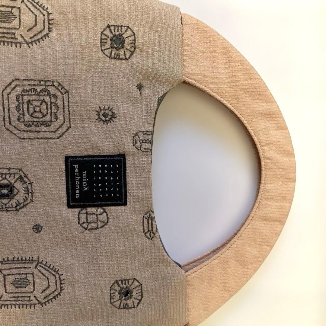 【新品】mina perhonen ミナペルホネン ジェマ エッグバッグ