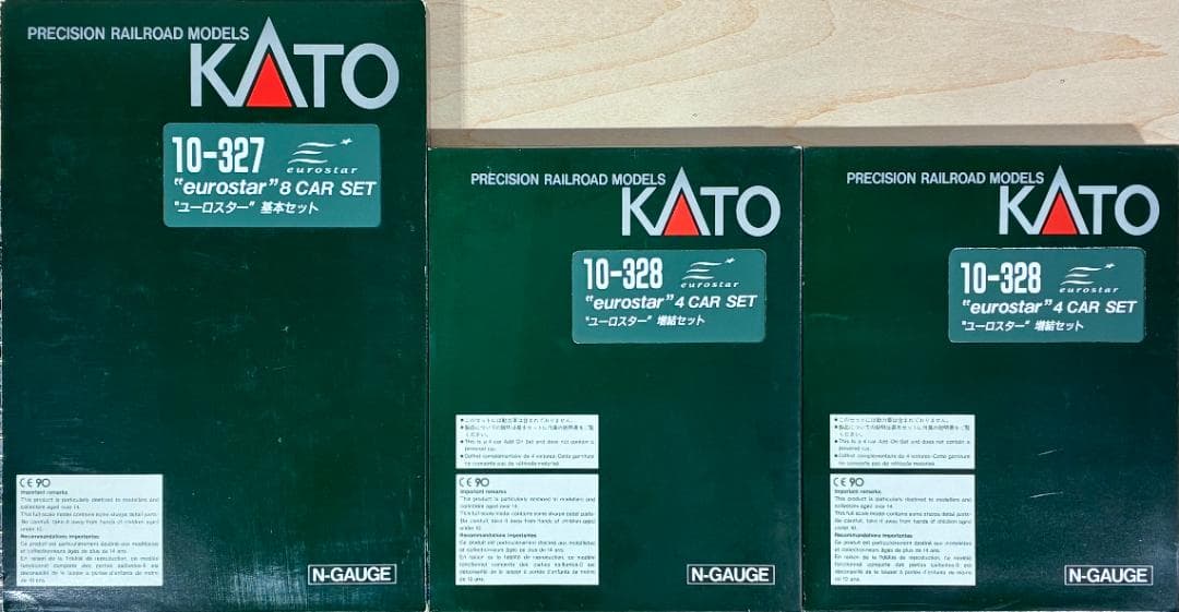 ＊絶版 希少モデル＊『ユーロスター 基本8両＋増結4両×②　16両編成セット』