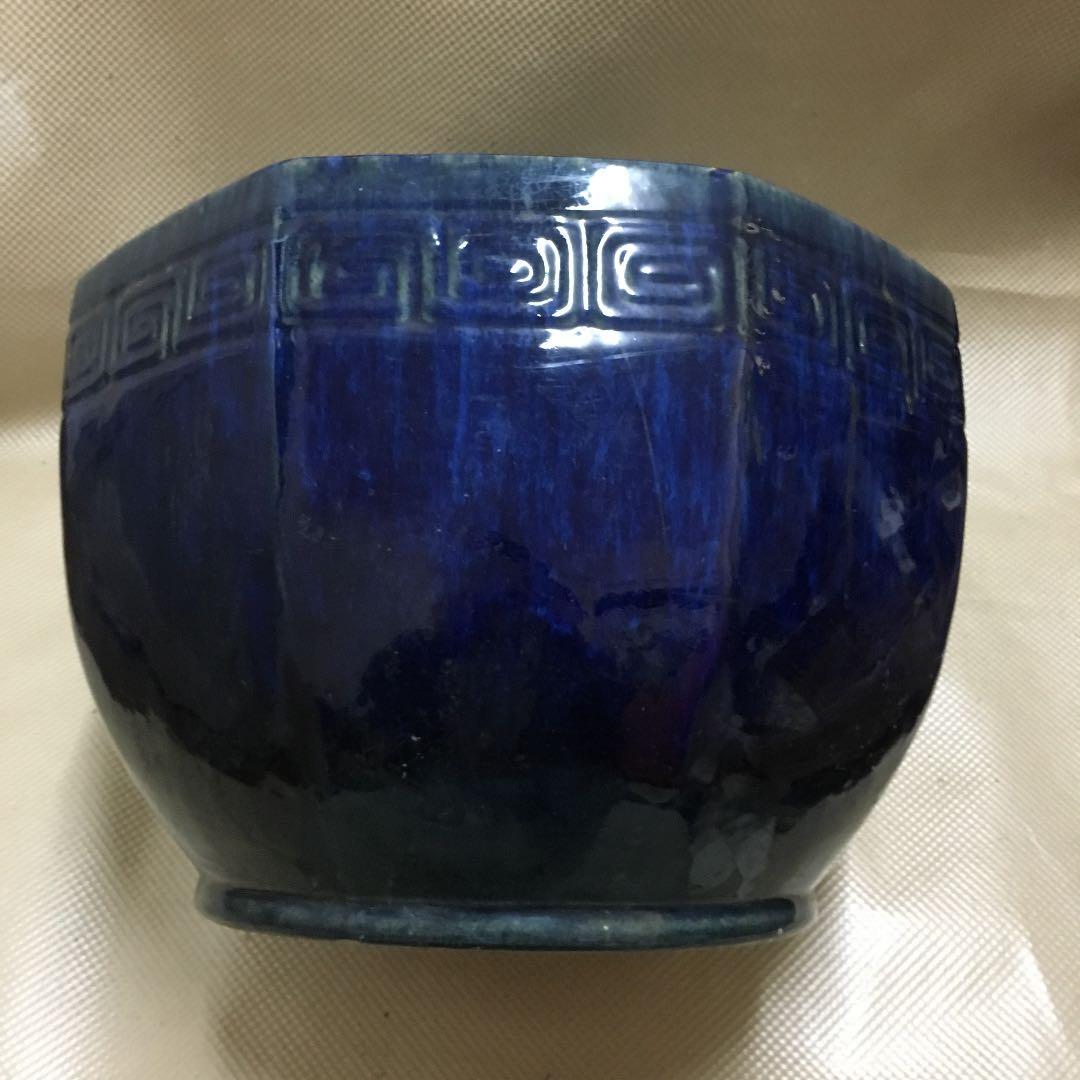 0586　火鉢 金魚鉢 陶器 入れ物