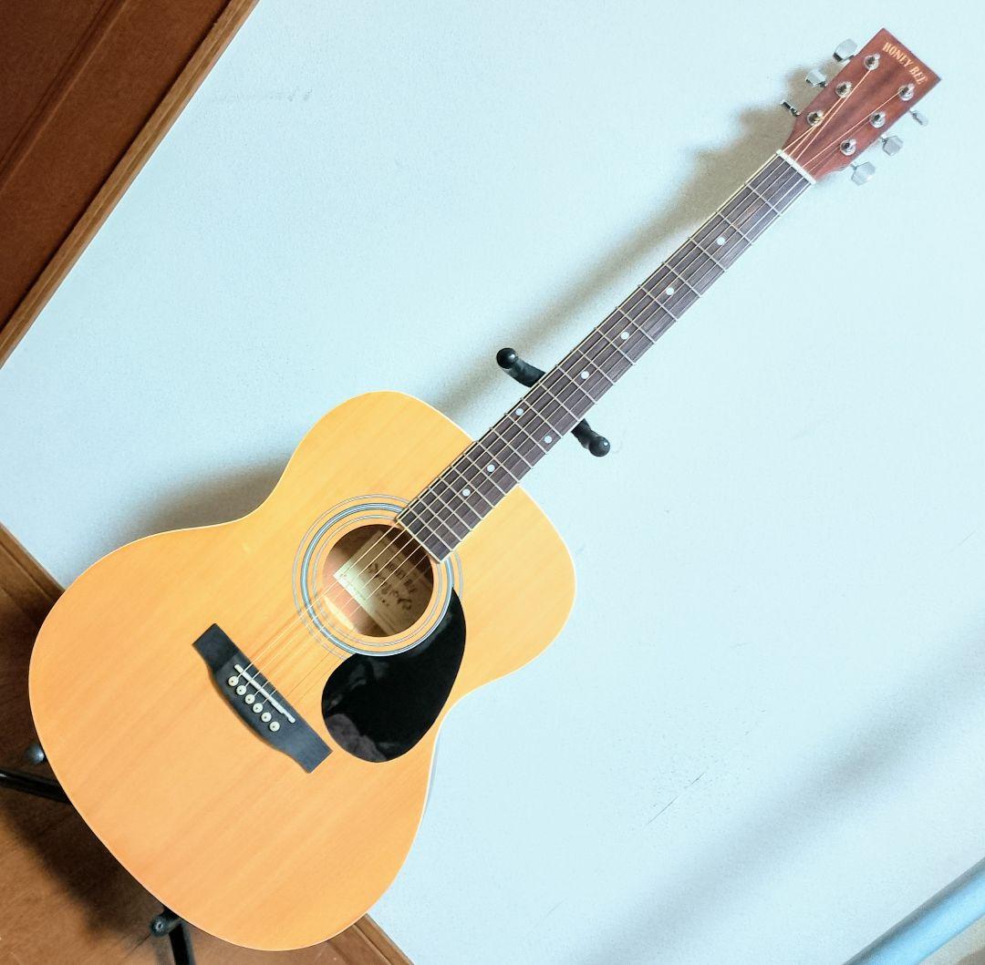 美品　HONEY BEE　F-15M /N　マット仕上げ　アコースティックギター