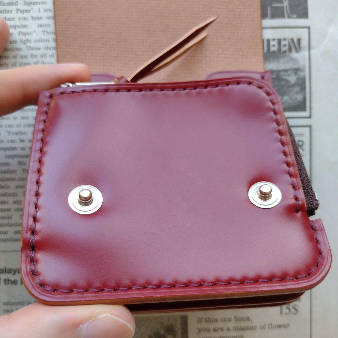 やや訳あり　総コードバン　ショートトラッカー　ウォレット