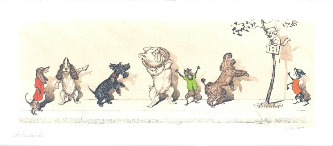 ボリス オクライン “dirty dogs of paris”『不敬な奴！』