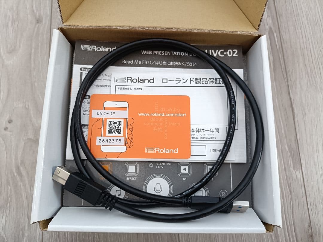 鈴*と様 【10%値下げ！】Roland UVC-02 オーディオインターフェイ