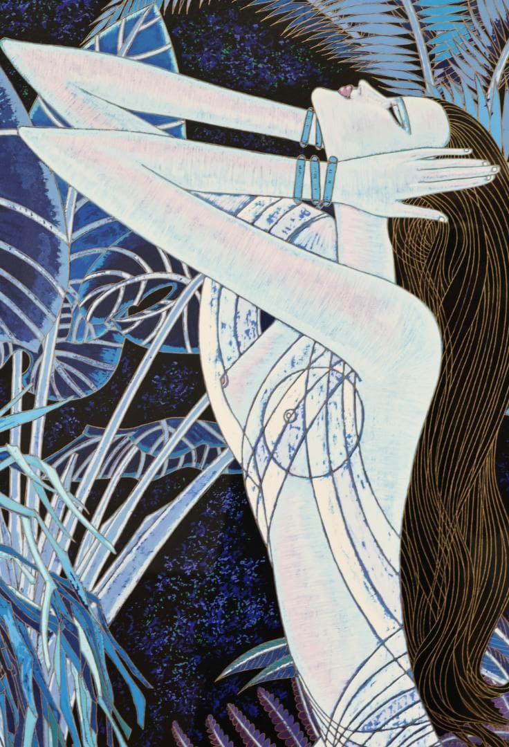 真作　丁 紹光　ティン・シャオ・クァン　 楽園回帰 　173/275　BK99