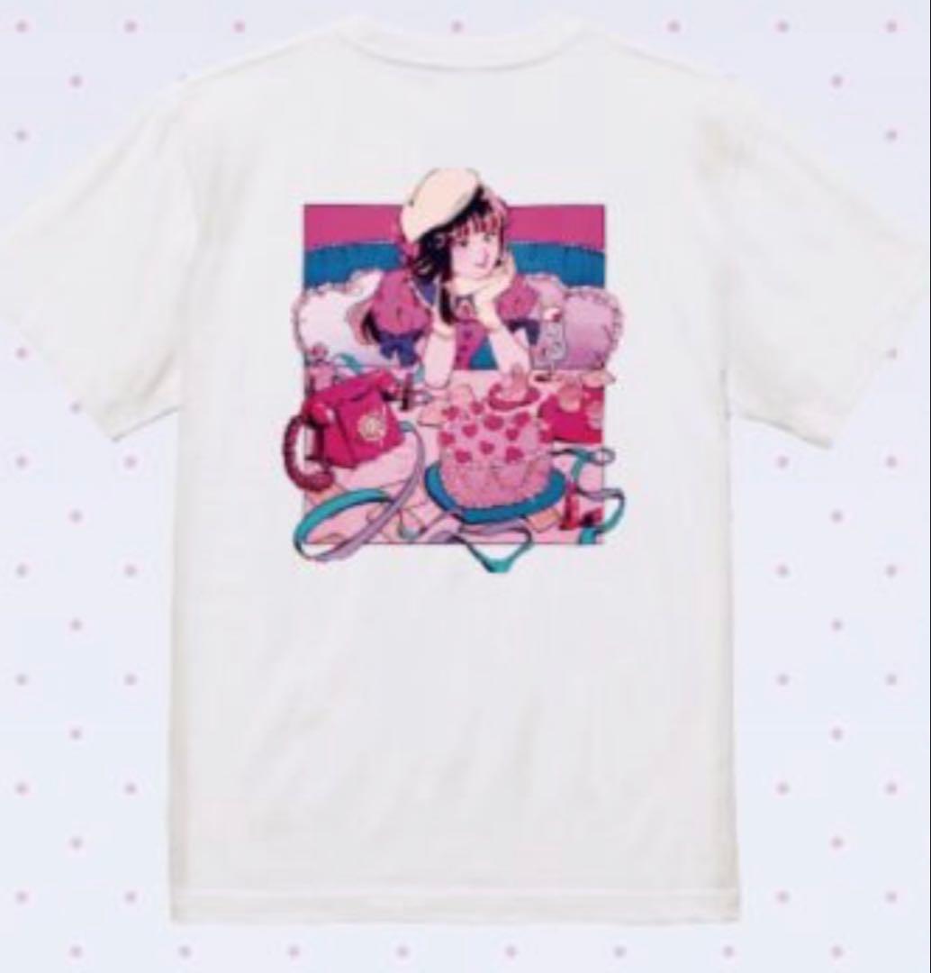 マロンティックナイト Tシャツ Lサイズ ホワイト 栗林みな実