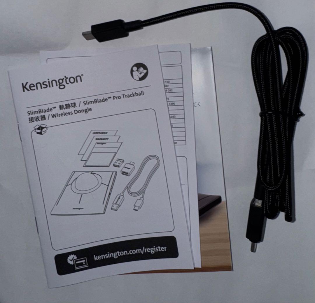 Kensington SlimBlade Pro Trackball 本体グレー