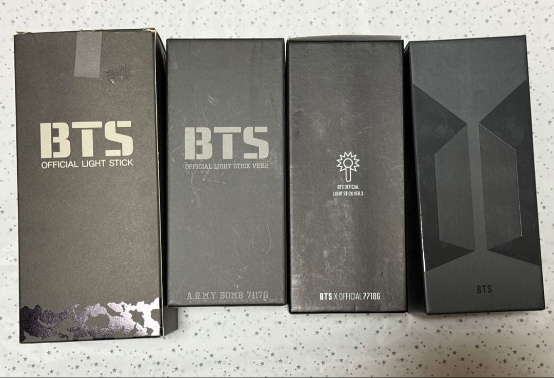 BTS 公式ペンライト LIGHT STICK 4点セット