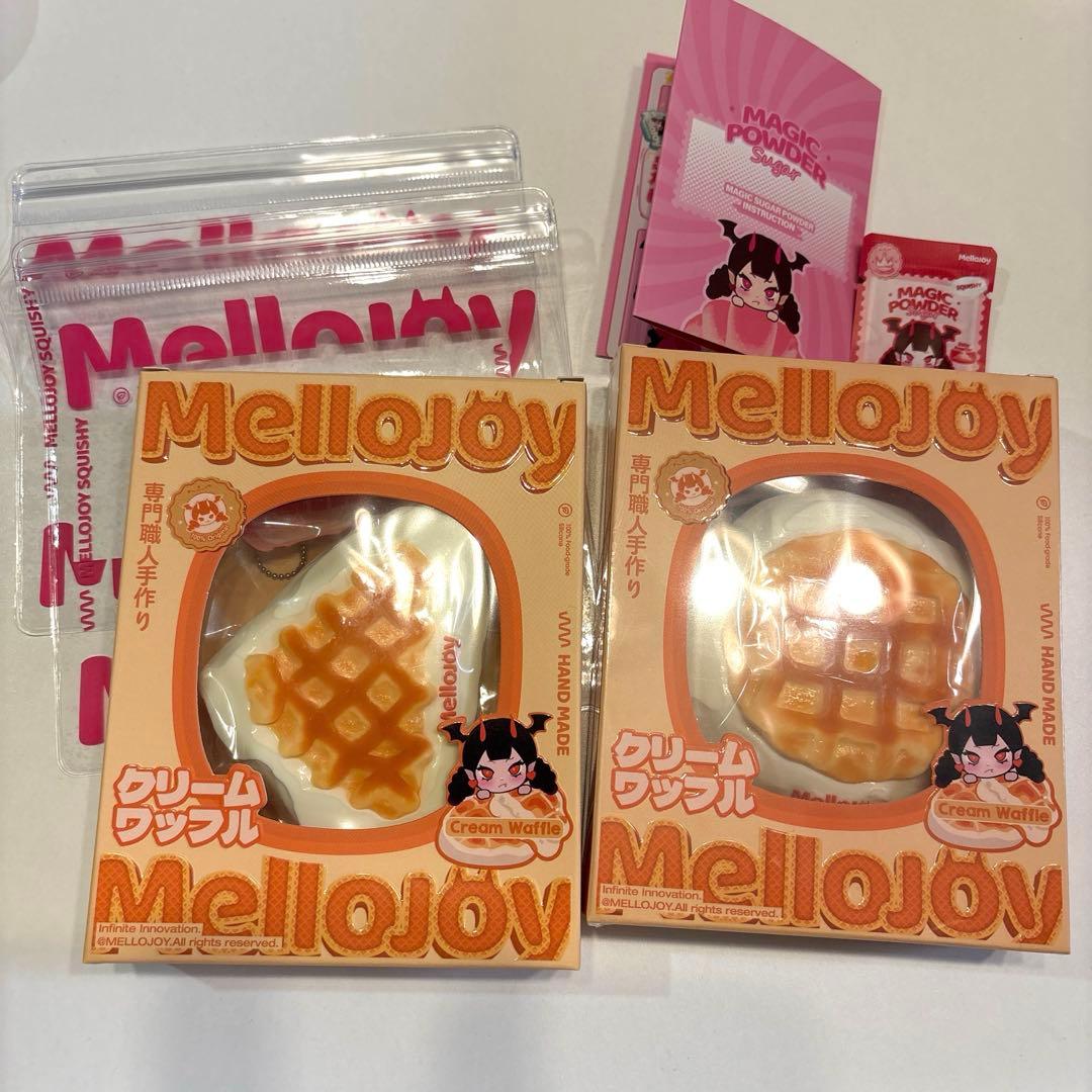 メロジョイ クリームワッフル 丸　三角セット