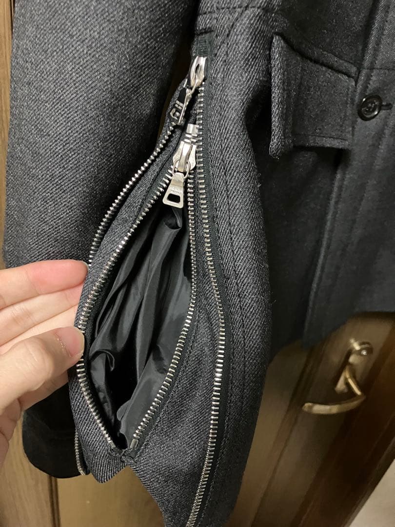 00s prada ウールジャケット　ハンティングベース