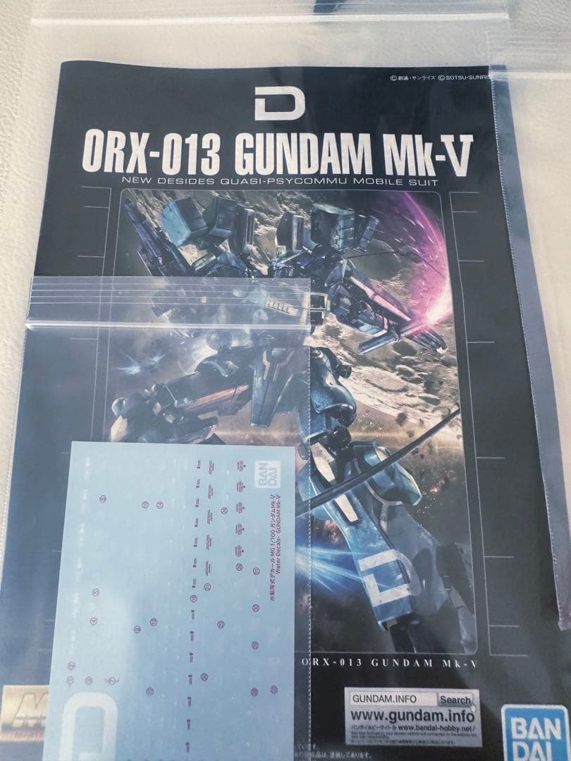 【素組完成品】 ＭＧ 1/100 ガンダムＭｋ-Ｖ ガンダムマーク5【再販】