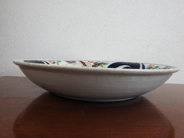 伊万里　赤絵　大皿　江戸時代　M563