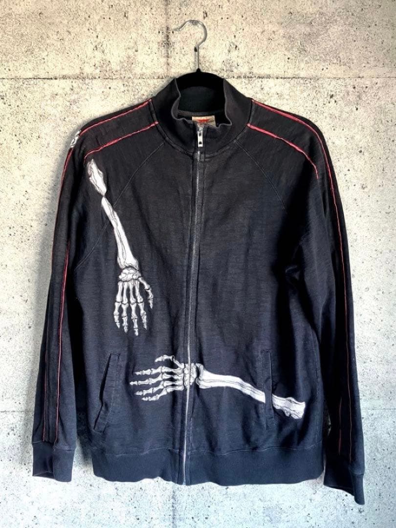 花旅楽団 抱きつき髑髏 ブルゾン 左馬刻