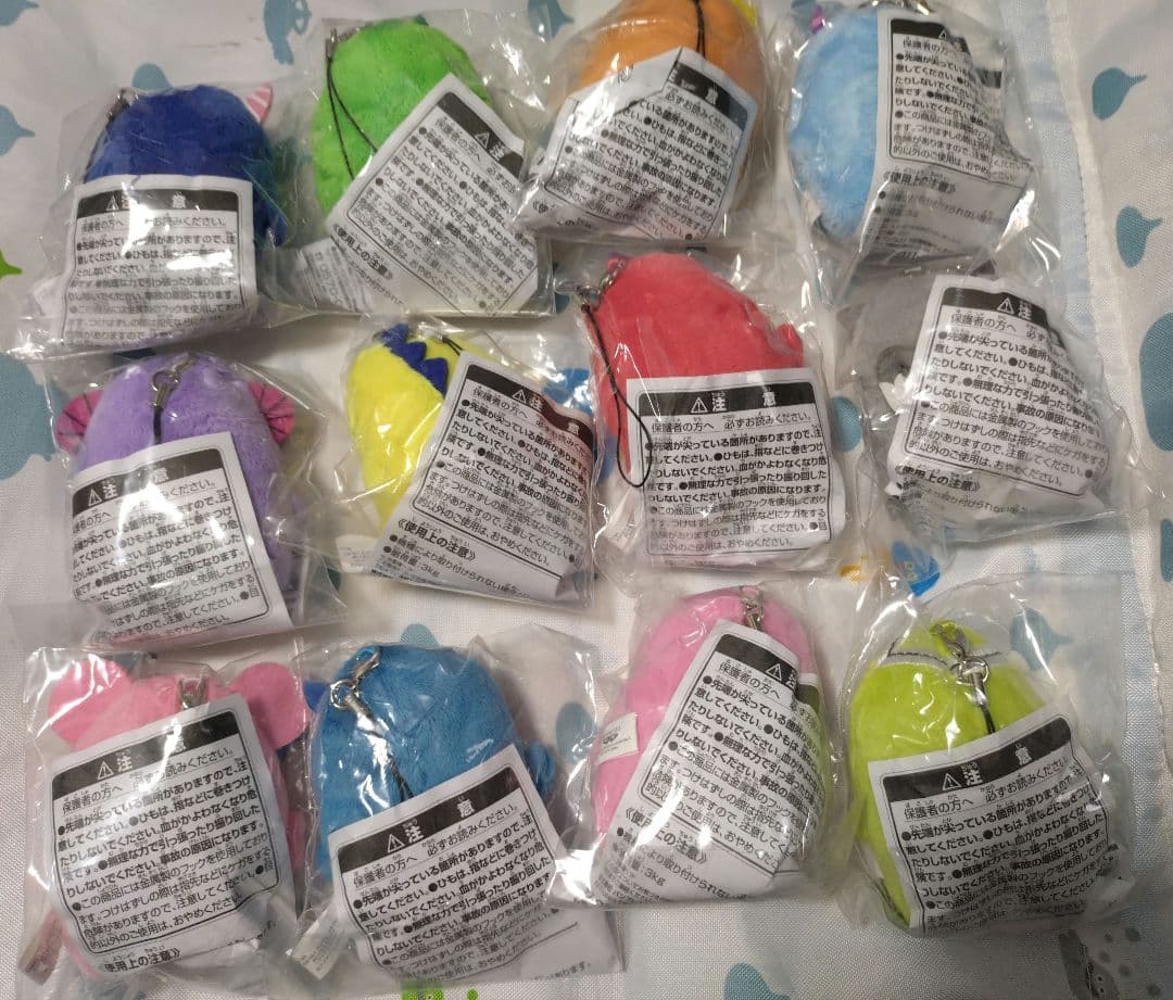 アイドリッシュセブン とるパカ ちびモンぬい 　ぬいぐるみストラップ　全種セット