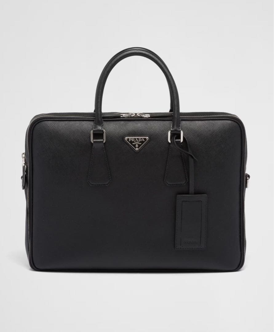 本日限定　未使用近い ビジネスバッグ　サフィアーノ　プラダ　保証書