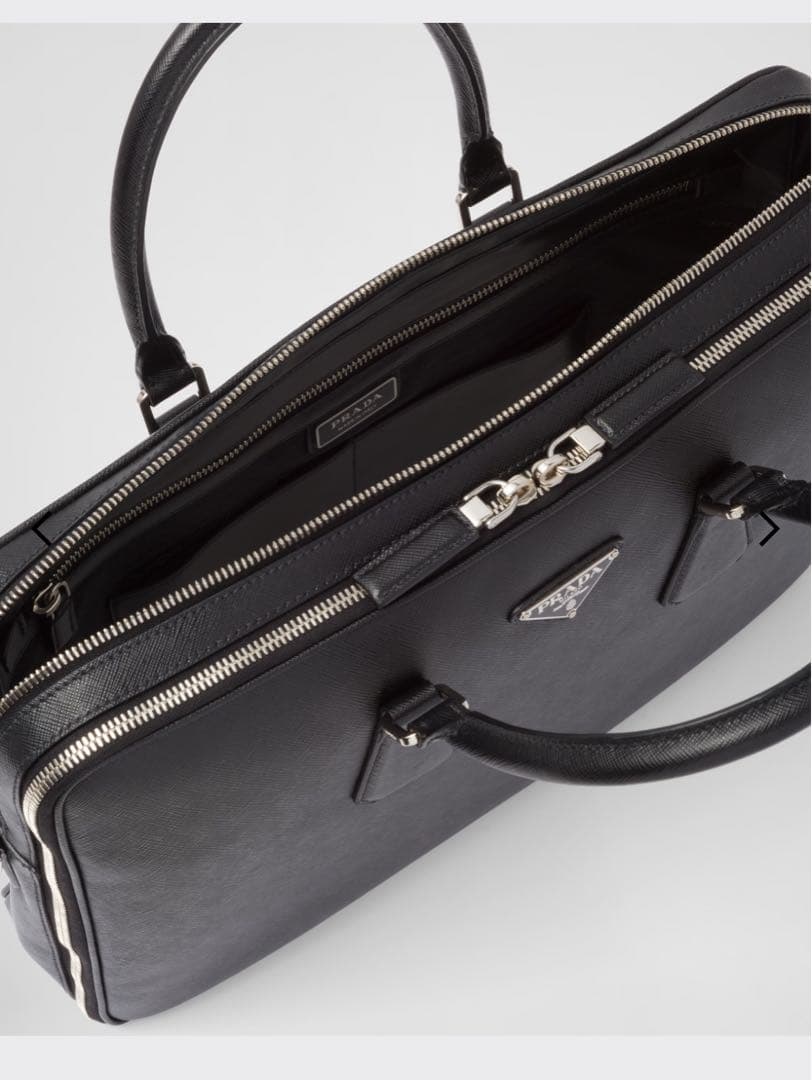 本日限定　未使用近い ビジネスバッグ　サフィアーノ　プラダ　保証書