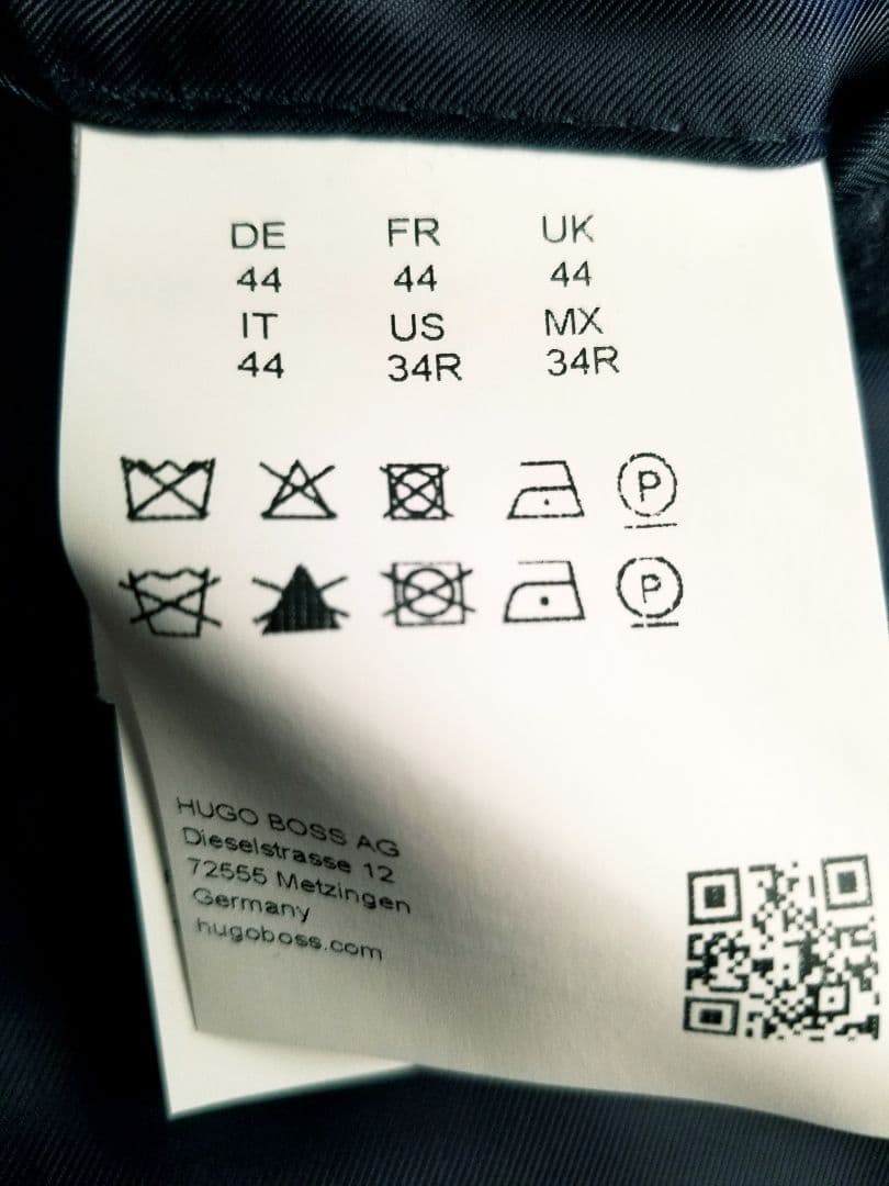 【極美品】ヒューゴボス ウール カシミヤ チェスターコート 本切羽