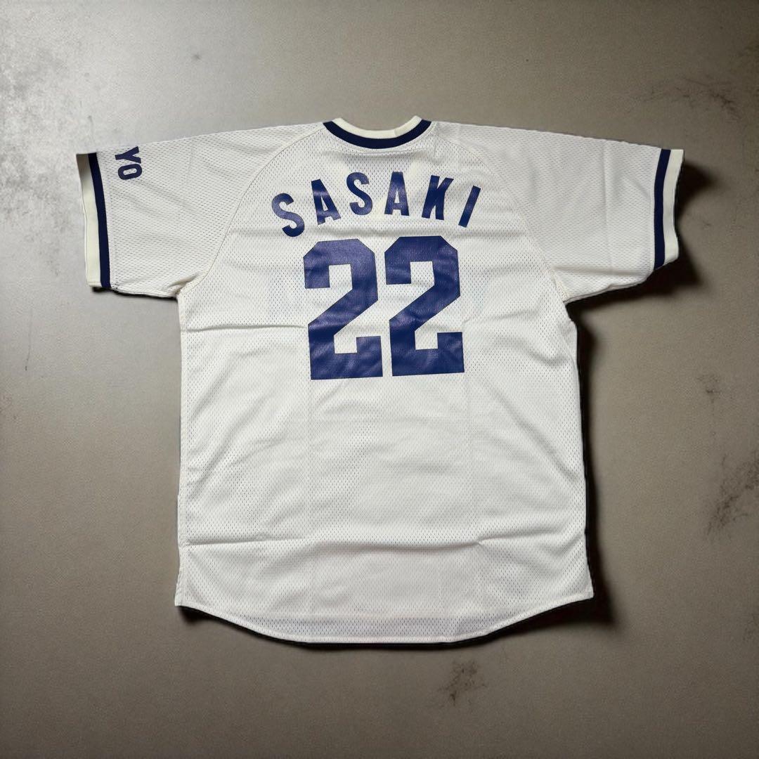 横浜ベイスターズ　大洋ホエールズ　佐々木主浩　復刻ユニフォーム