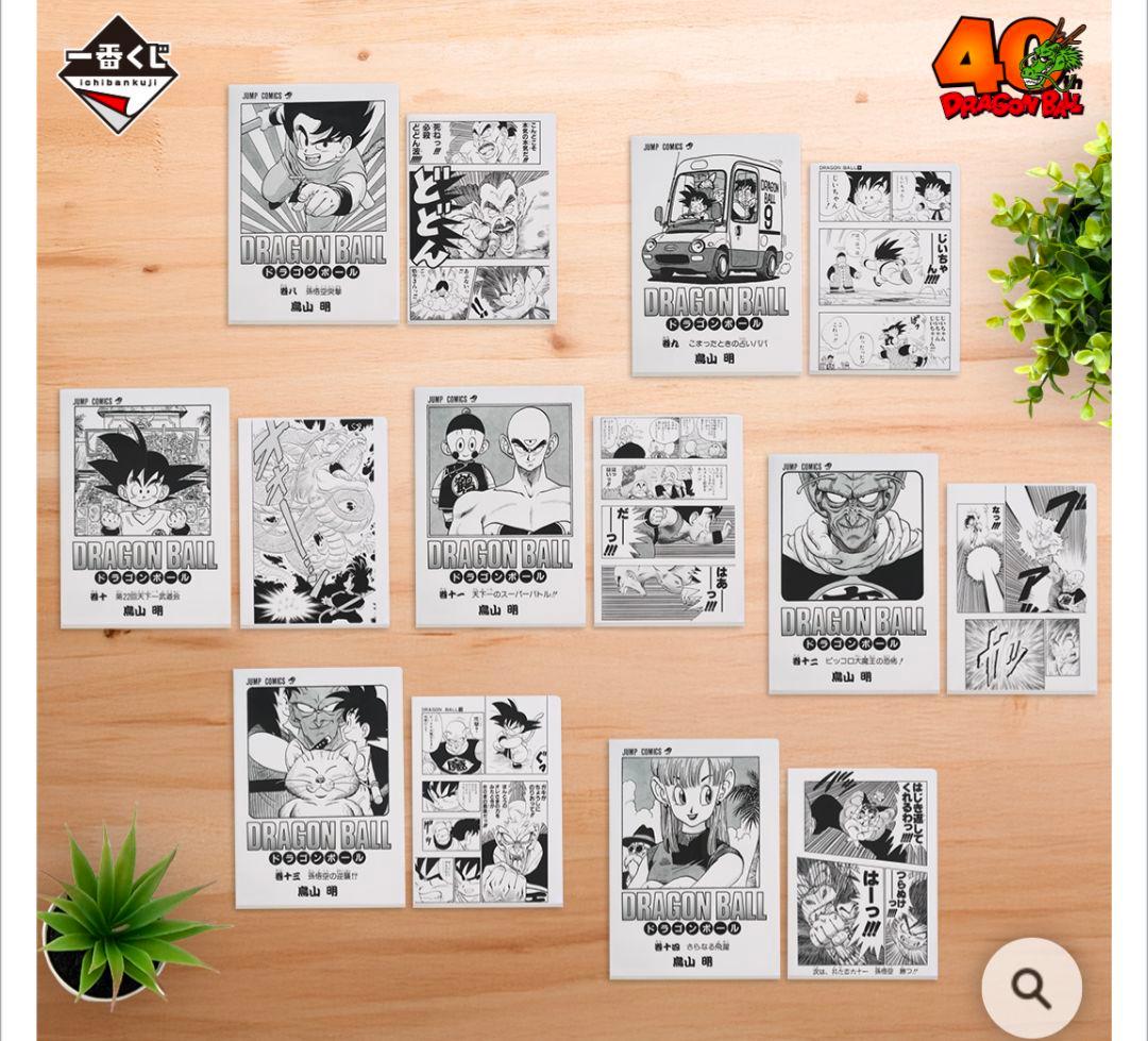 一番くじ ドラゴンボール 40th 其之一 G賞クリアファイル全21種中20種