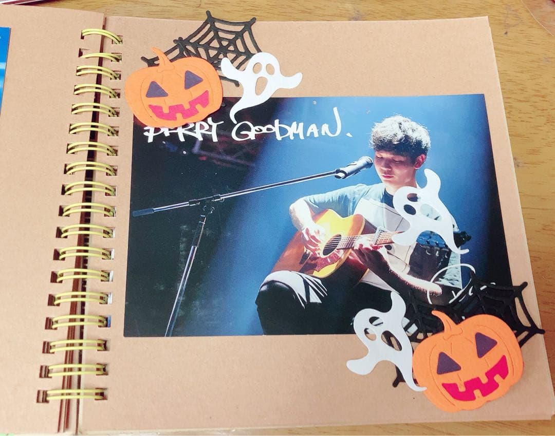 アルバム飾り　ハロウィン　かぼちゃ　オーダー受付中( ＾∀＾)