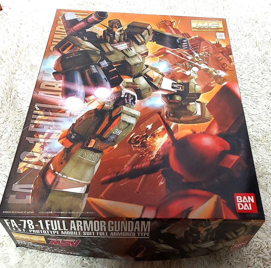 新品未開封　ＭＧ 1/100 FA-78-1 フルアーマーガンダム