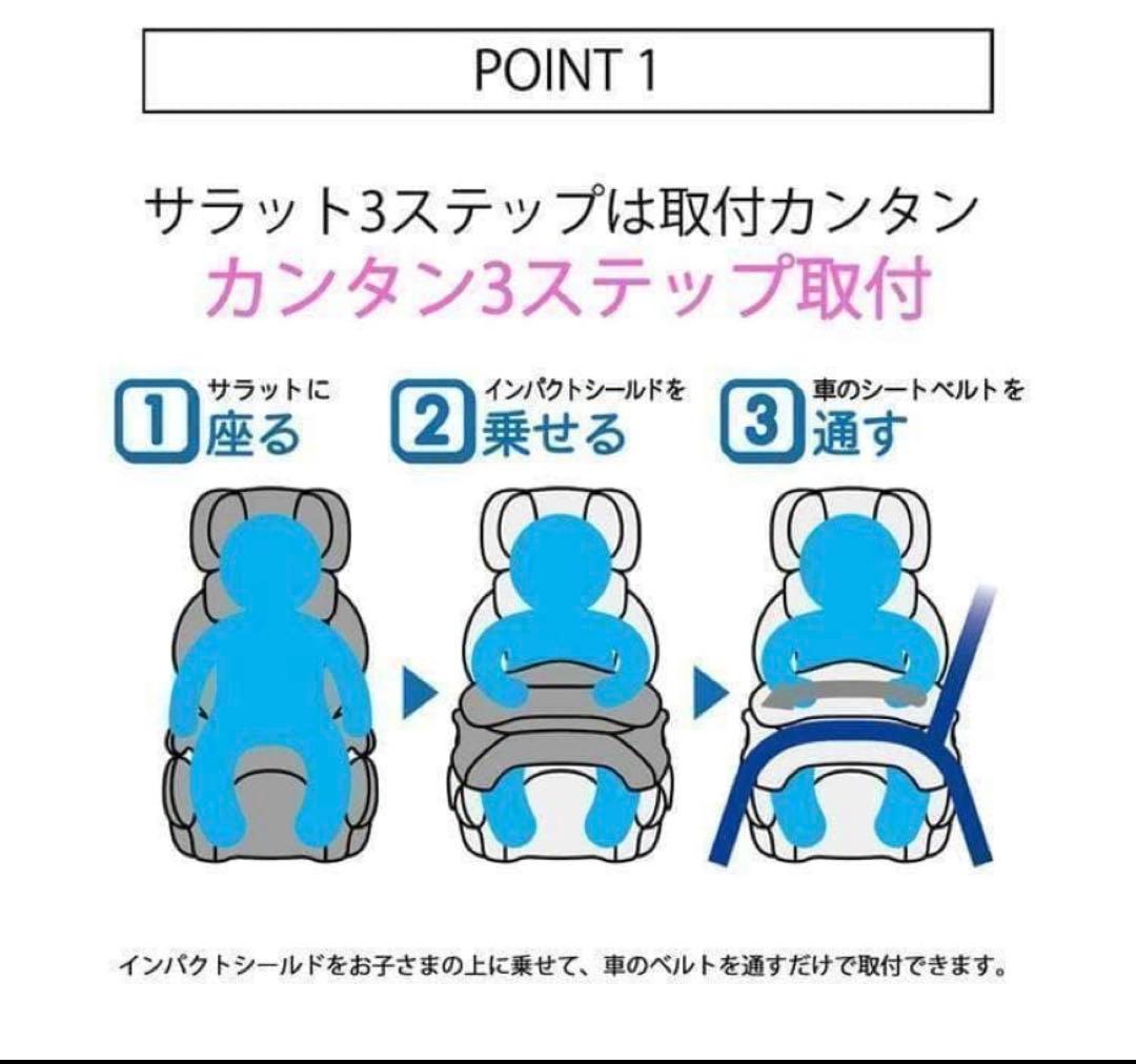 美品　AILEBEBE エールべべ サラット3ステップクワトロST ALC246