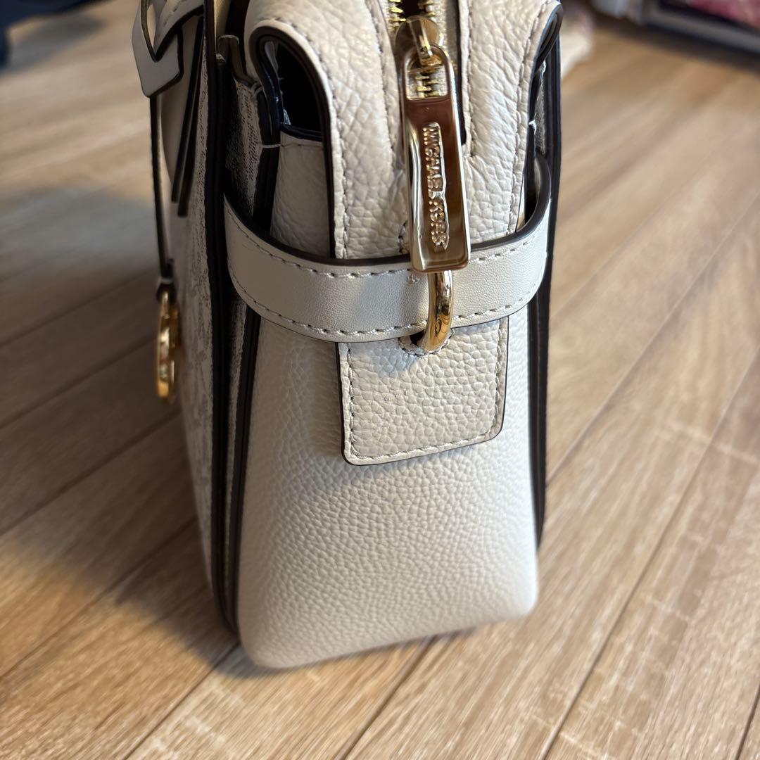 MICHAEL KORS ライトグレー ショルダーバッグ美品