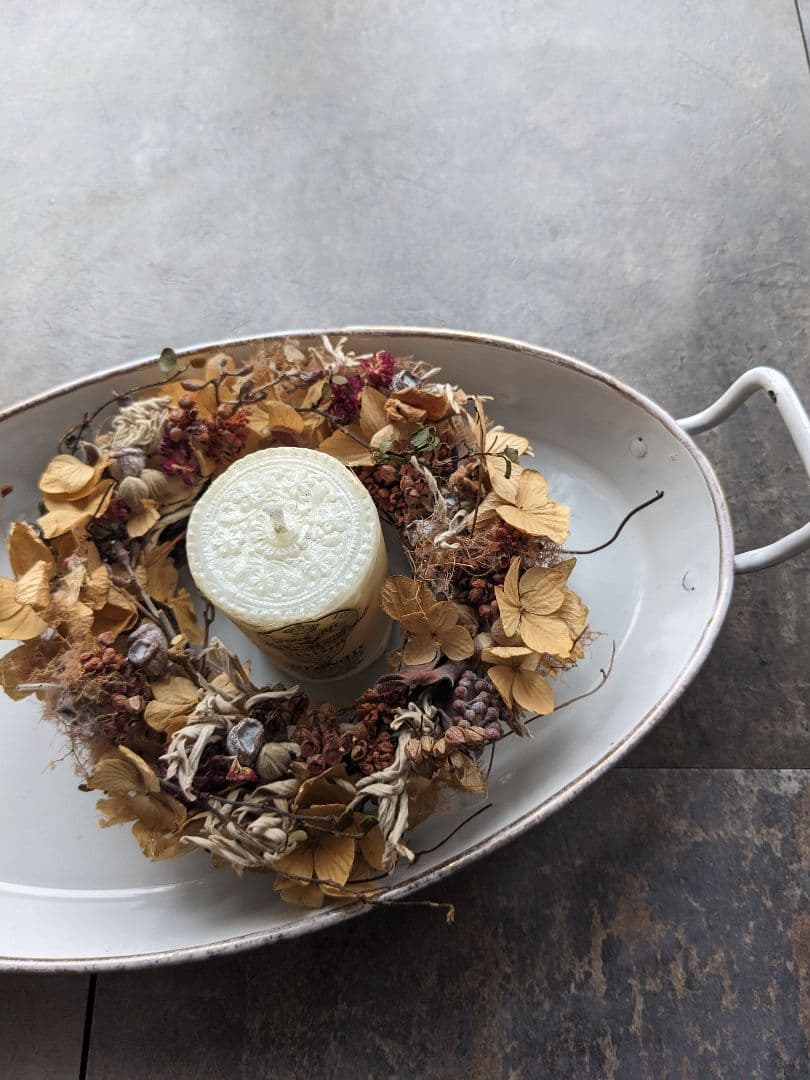 希小 JAPYフランスアンテーク　 ホーローパエリアパン　オーバル