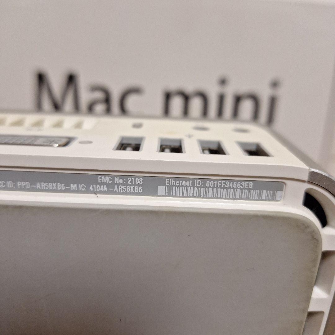 ​【箱・付属品完備】Mac mini (Intelモデル) リカバリ済み