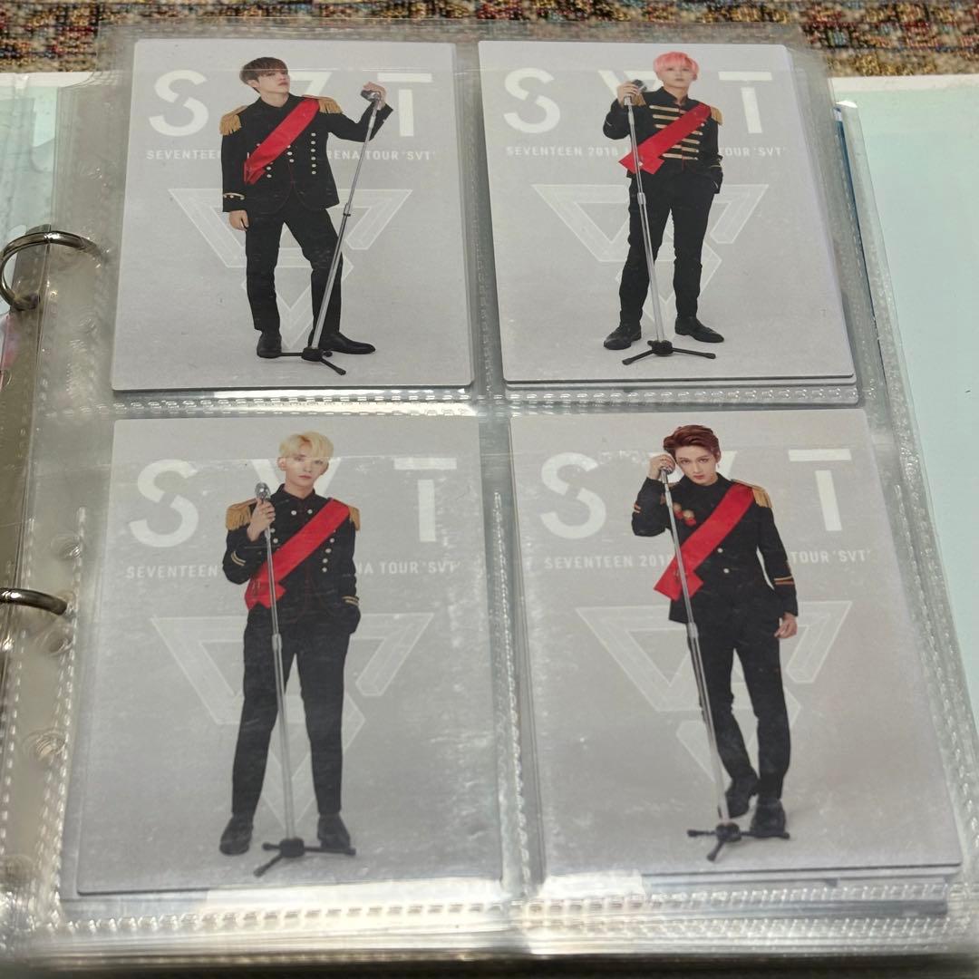 SEVENTEEN 2018 SVT トレカ ほぼコンプリート (一部抜けあり)