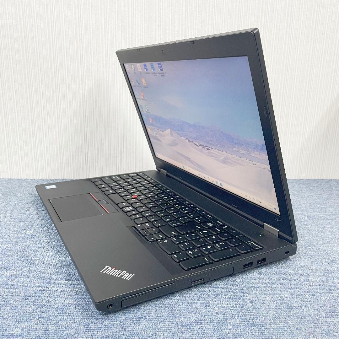 ThinkPadノートパソコン　Windows11オフィス付き　SSD256GB