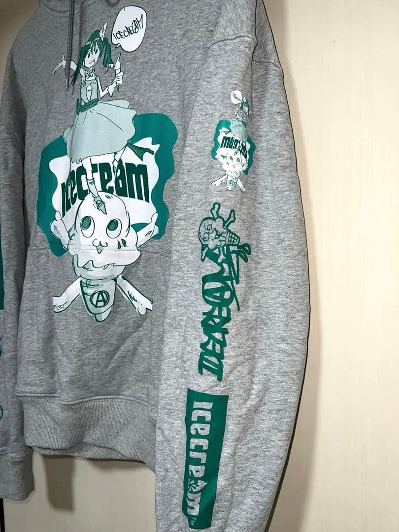 ⭐*7様 ICECREAM × jun inagawa コラボパーカー