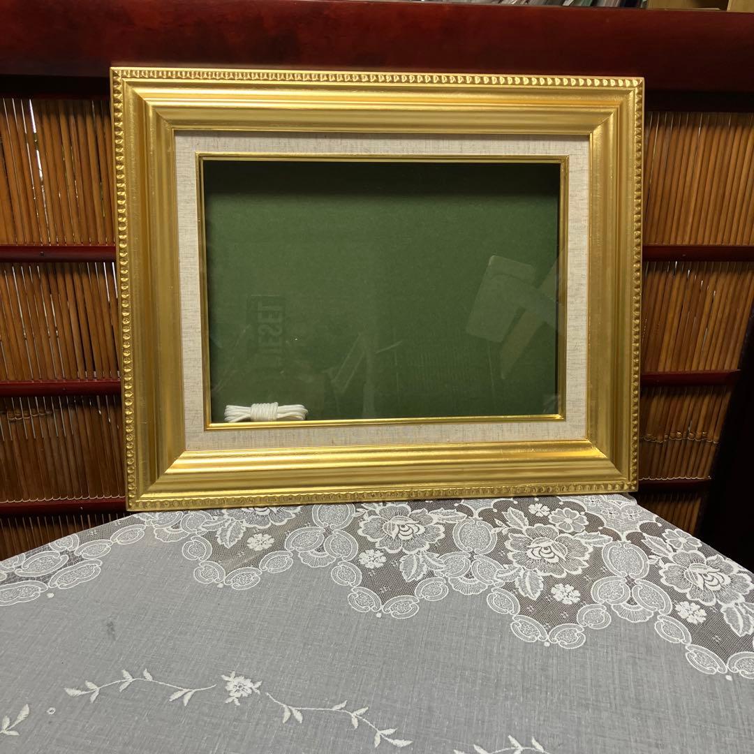 ゴールド木製油彩額縁