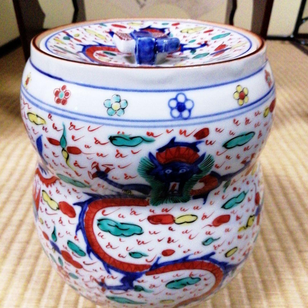 古伊万里の水指