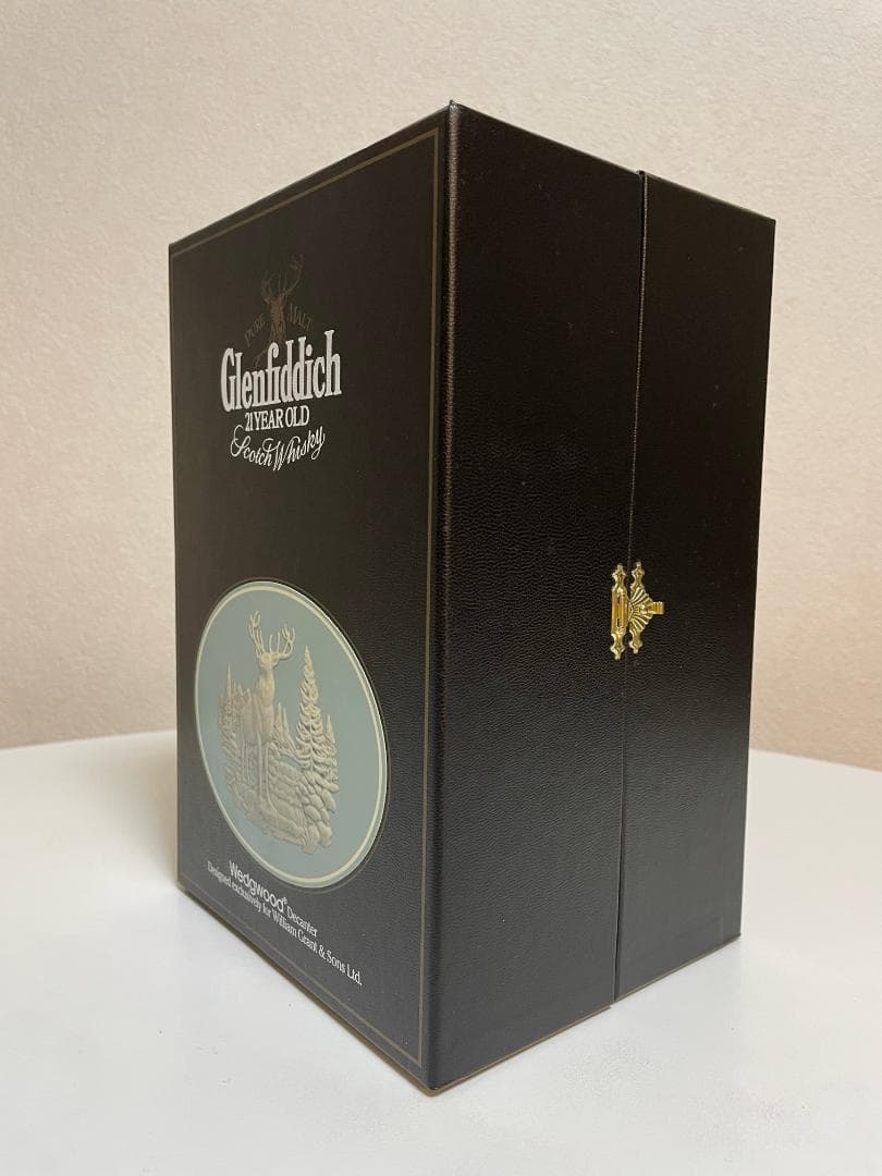 【美品】グレンフィディック21年 ウェッジウッド デキャンタ　700ml　43％